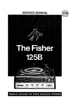 Fisher 125-B - Service Manual 